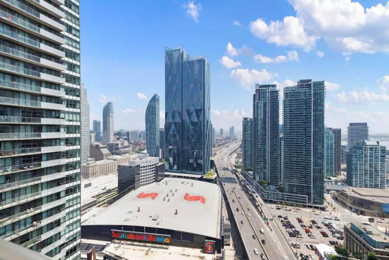 Lux 1 Br-Den Dwtn Condo Near Cn Tower With Parking 토론토 펜션